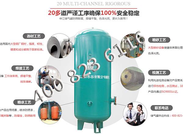 申江儲氣罐確保100%安全穩定